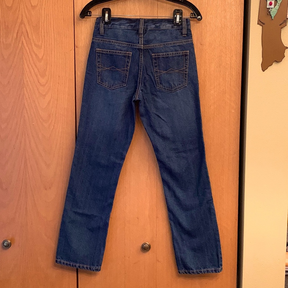 NEW Ruff Hewn size 12 boy’s straight leg jeans adjustable inner waist 5 pocket